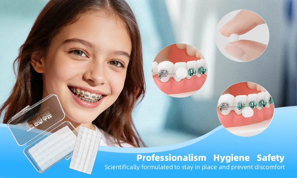 Orthodontic wax benefits