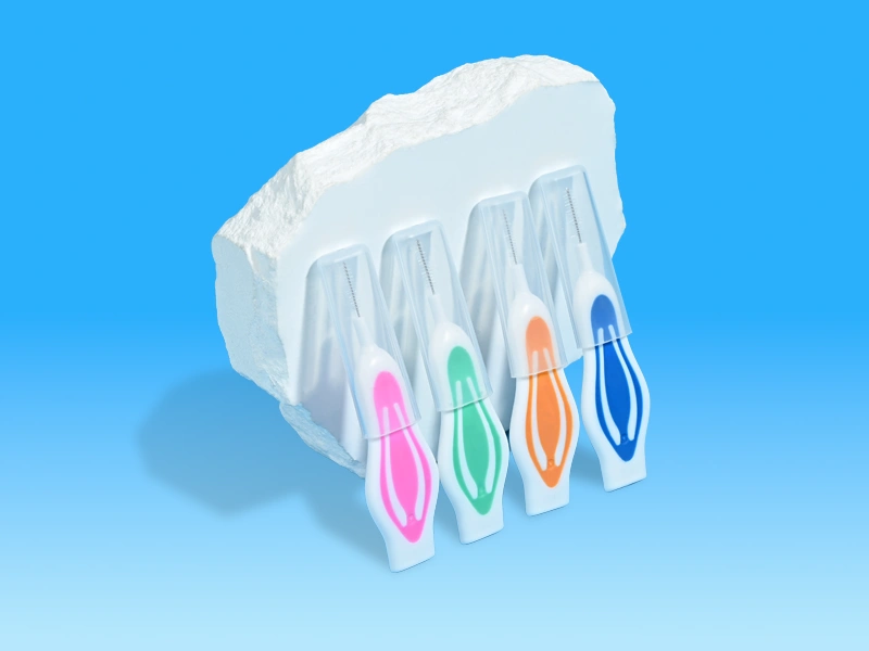 TPE handel I Shaped Interdental Brush